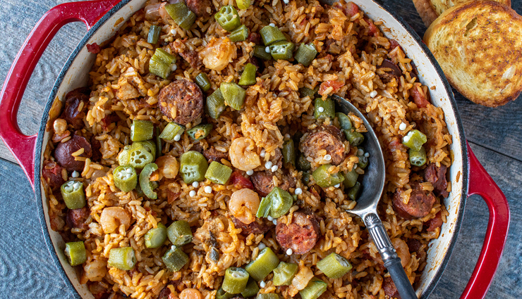 Recipe- Flavorful Okra and Rice Casserole
