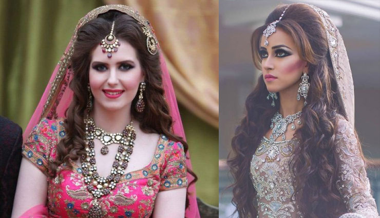 दुल्हनों के लिए बेस्ट हेयर स्टाइल्स... brides hairstyles,hairstyles for brides,hair styles for indian brides,fashionable hair styles,trending hairstyles