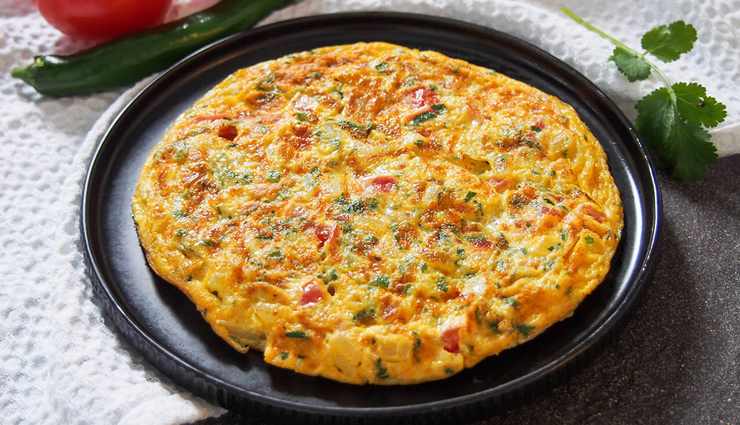 Recipe- Indian Style Masala Omelette Frittata