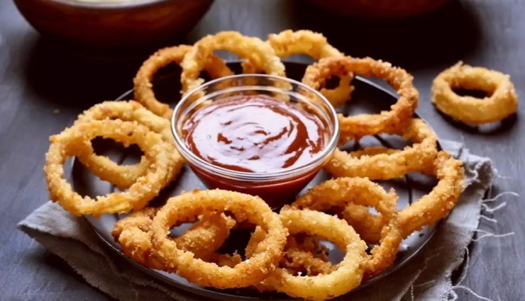 Holi 2022 : पार्टी स्टार्टर में रखें अनियन रिंग्स, बनाए इस तरह #Recipe 