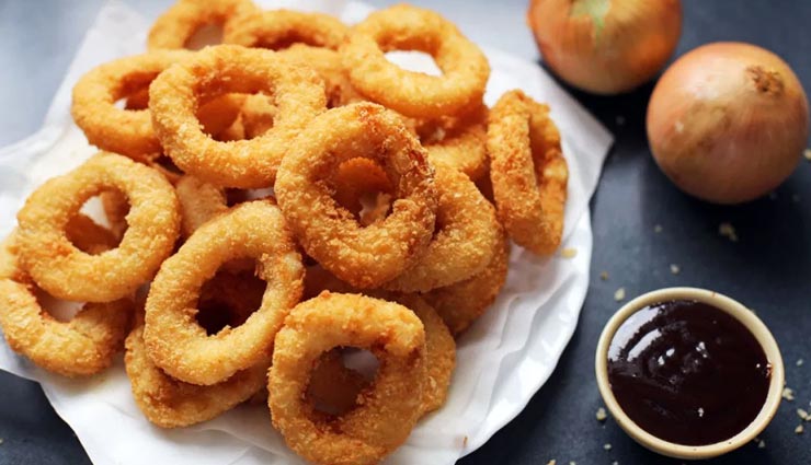 ओनियन रिंग्स साबित होंगे बेहतरीन स्नैक्स #Recipe onion rings recipe,recipe,recipe in hindi,special recipe
