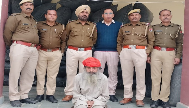 हनुमानगढ़ : पेंट की बिल्टी की आड़ में डोडा पोस्त और अफीम की तस्करी, पकड़ा गया ट्रक ड्राइवर