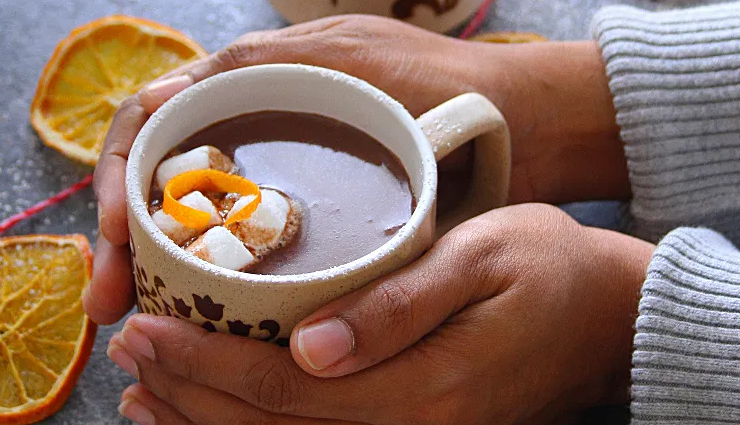 Recipe- Orange Hot Chocolate For Warm Evenings
