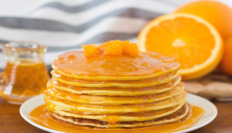 orange pancake recipe,recipe,recipe in hindi,special recipe ,ऑरेंज पैनकेक रेसिपी, रेसिपी, रेसिपी हिंदी में, स्पेशल रेसिपी