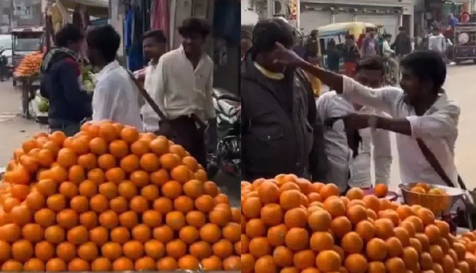 संतरे बेचने का अनोखा अंदाज देख रह जाएंगे दंग, VIDEO इंटरनेट पर तेजी से वायरल