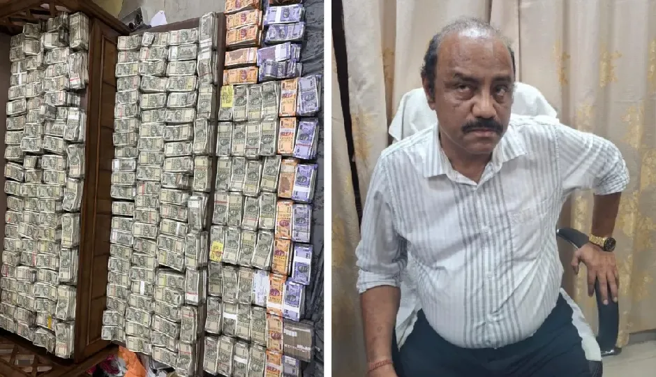 ओडिशा विजिलेंस की ऐतिहासिक कार्रवाई, घूसखोर खनन उपनिदेशक गिरफ्तार, घर से करोड़ों का कैश बरामद