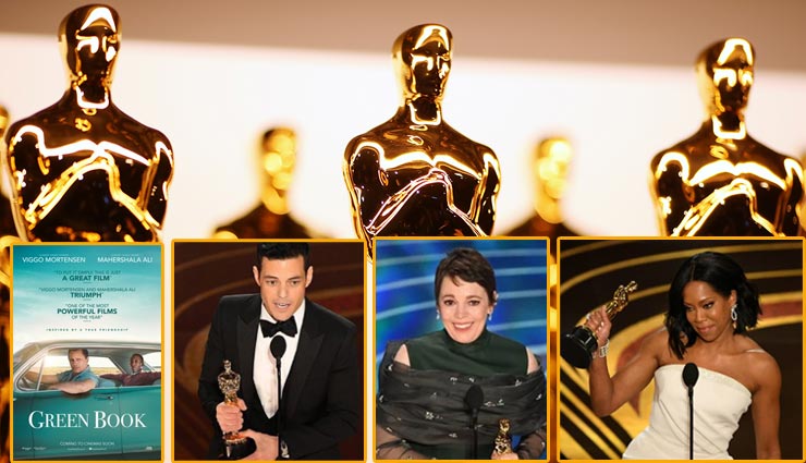 Oscar 2019 : ग्रीन बुक सर्वश्रेष्ठ फिल्म, रामी मालेक सर्वश्रेष्ठ अभिनेता, ओलिविया कॉलमैन सर्वश्रेष्ठ अभिनेत्री और रेजिना किंग बनी सर्वश्रेष्ठ सहायक अभिनेत्री