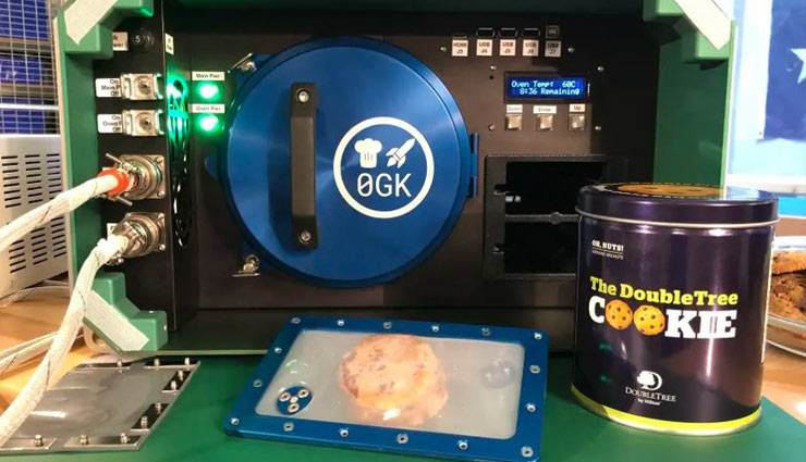 नई खोज, अब अंतरिक्ष यात्री स्पेस स्टेशन में बना सकेंगे बिस्किट! 