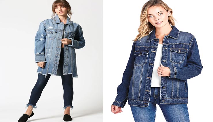 डेनिम जैकेट लेकर आएगी आपके लुक में बदलाव, ट्राई करें इस तरह fashion tips,fashion tips in hindi,denim jacket,stylish look from denim jacket