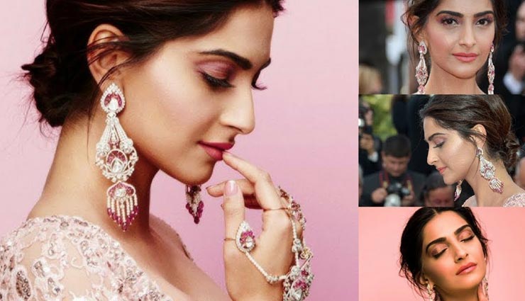 आपको बेहतरीन लुक देगा सोनम कपूर का ईयररिंग्स कलेक्शन, आइये डालते हैं एक नजर fashion tips,sonam kapoor fashion,celebrity fashion,sonam kapoor earrings