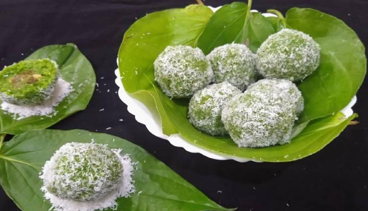 paan coconut ladoo recipe,recipe,recipe in hindi,mahashivratri special recipe