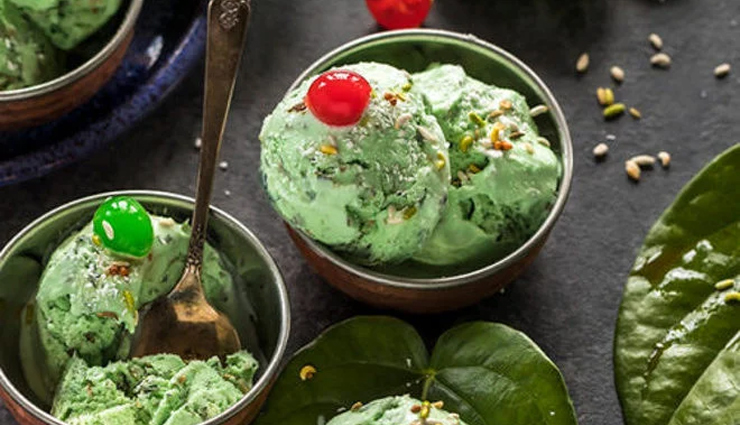 Recipe- Tasty Paan Ice Cream
