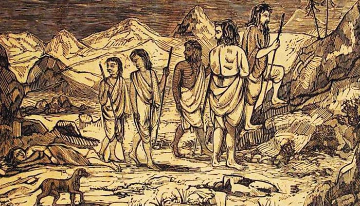 mythology,mahabharat,mahabharat mythology,pandavas,pandavas ate the flesh of their own dead father