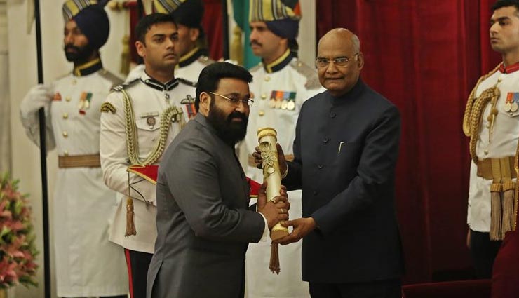 padma awards,2019 padma awards,president ramnath kovind,mohanlal,bajrang punia,prabhu deva,shankar mahadevan,2019 padma awards photos,padma vibhushan,padma shri,ram nath kovind,rashtrapati bhavan,padma awards rashtrapati bhavan ceremony