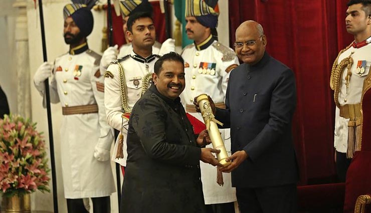 padma awards,2019 padma awards,president ramnath kovind,mohanlal,bajrang punia,prabhu deva,shankar mahadevan,2019 padma awards photos,padma vibhushan,padma shri,ram nath kovind,rashtrapati bhavan,padma awards rashtrapati bhavan ceremony