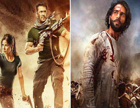 ‘पद्मावत’ की आँधी में उड़ा टाइगर, गुरुवार को कमाए सिर्फ इतने लाख!