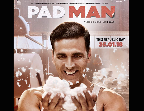 Second Poster of Akshay Kumar Next PadMan is All Smiles