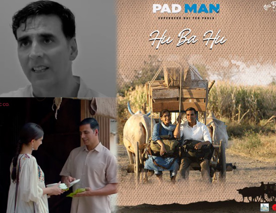 PADMAN रिलीज हुआ नया गाना 'हू-ब-हू', देखें वीडियो !!