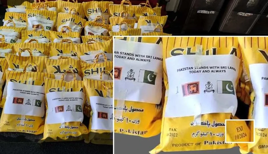 पाकिस्तान की किरकिरी: श्रीलंका को राहत सामग्री के नाम पर भेजा गया एक्सपायर्ड सामान, आलोचना बढ़ने पर दूतावास ने हटाई पोस्ट