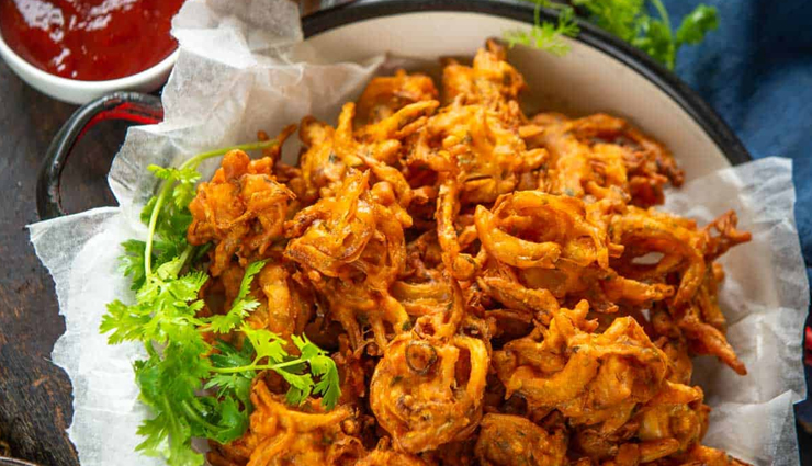 perfect tea time snack paneer onion pakora,food,easy recipe
