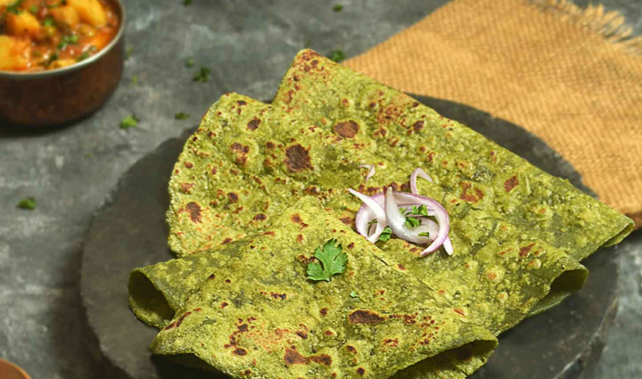 all time favorite palak paratha,food,easy recipe