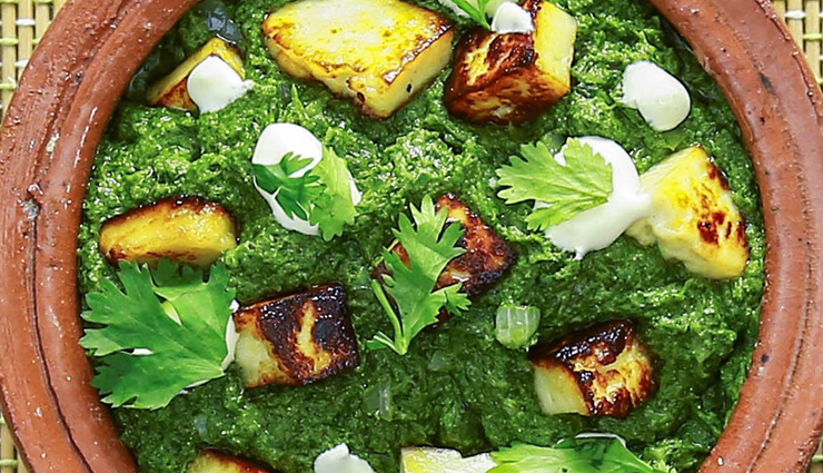 winter special palak paneer,food,easy recipe