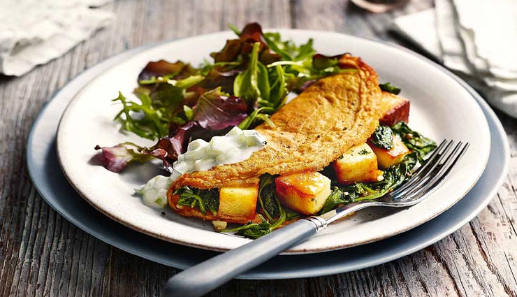 palak paneer omelette recipe,recipe,recipe in hindi,special recipe