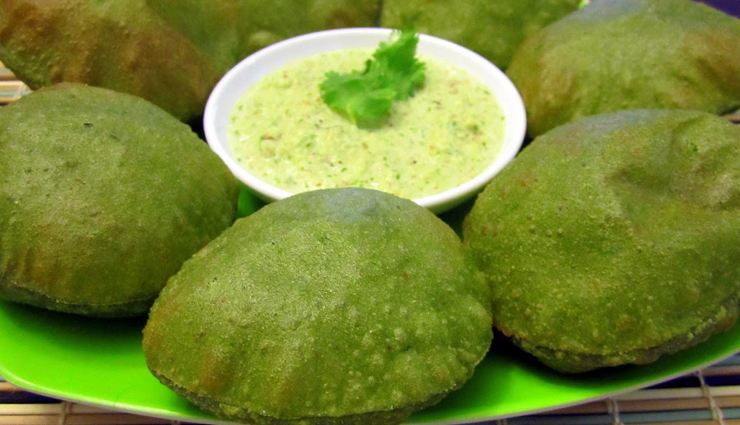 palak puri,palak puri recipe,dinner recipe,recipe