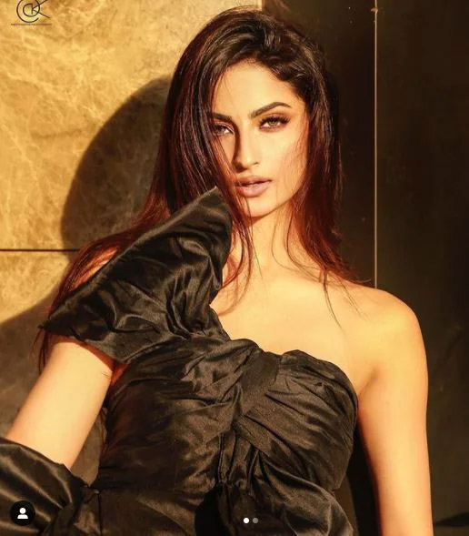 shweta tiwari,palak tiwari,palak tiwari hot phtos,palak tiwari in black dress,palak tiwari viral photos