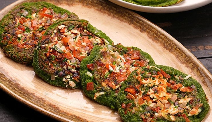 palak uttapam,palak uttapam healthy,palak uttapam tasty,palak uttapam delicious,palak uttapam ingredients,palak uttapam recipe,palak uttapam breakfast,suji,palak uttapam spicy dish,palak uttapam children
