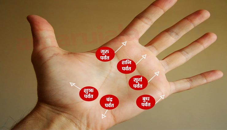 astrology tips,astrology tips in hindi,palmistry,sun mountains in palm