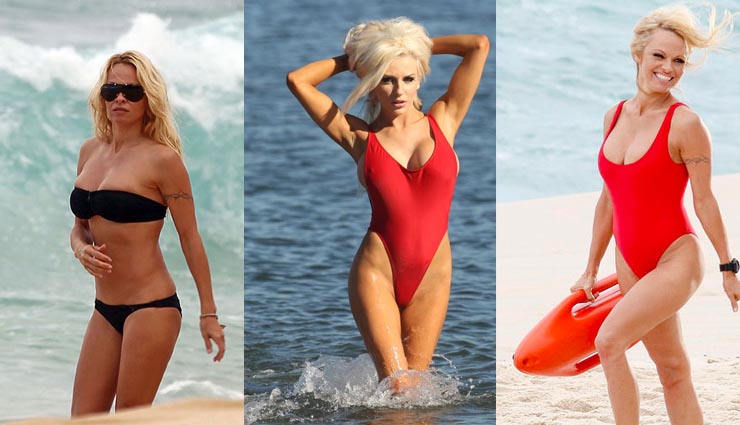 40 plus celebs who look better than ever in swimsuits,gwen stefani,fergie,robin wright,brooke,shields,salma hayek,sarah jessica parker,pamela anderson