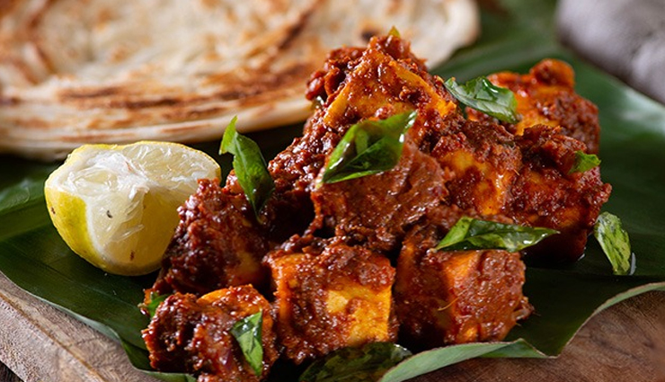 paneer ghee roast,mangalorean style paneer,hunger struck,food,paneer recipes