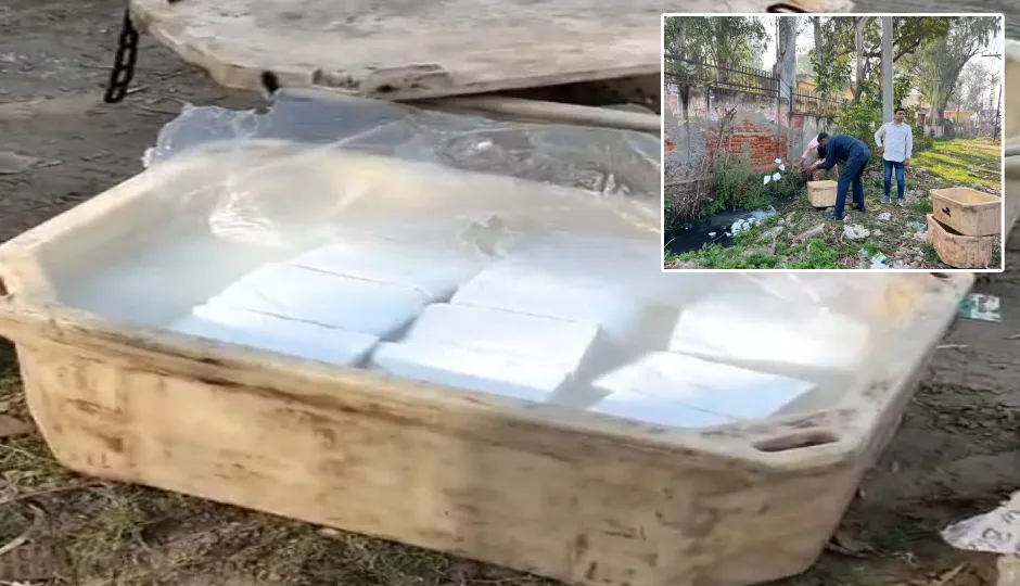 कार से जब्त 180 किलो सिंथेटिक पनीर, खैरथल-तिजारा में 170 रुपए प्रति किलो बेचने की थी योजना