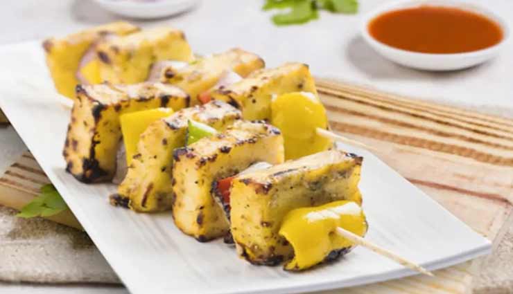 चटपटे स्नैक्स में ले पनीर अनारदाना कबाब का जायका #Recipe