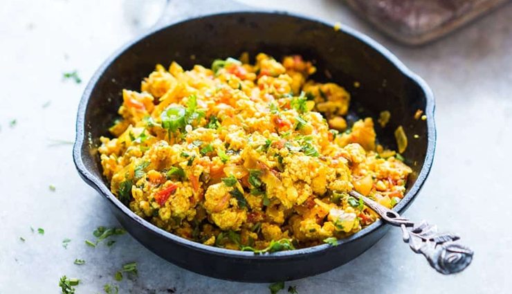 Summer Recipe- Cheesy Paneer Bhurji