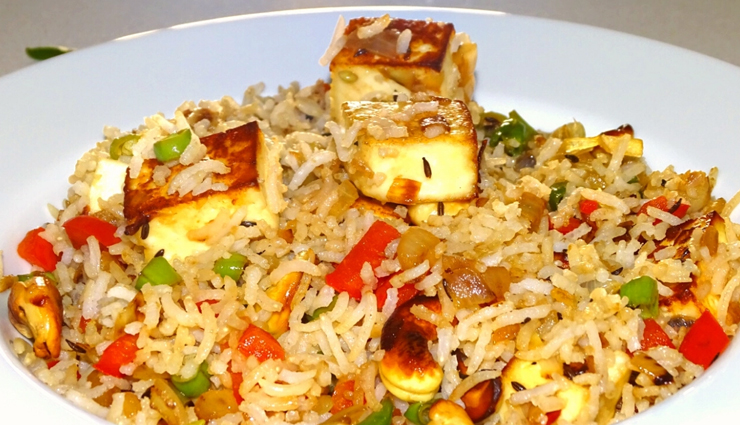 paneer fried rice,paneer fried rice recipe,hunger struck,food,paneer fried rice