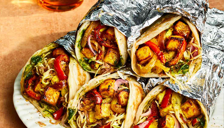 Recipe - Paneer Kathi Rol A Perfect Breakfast