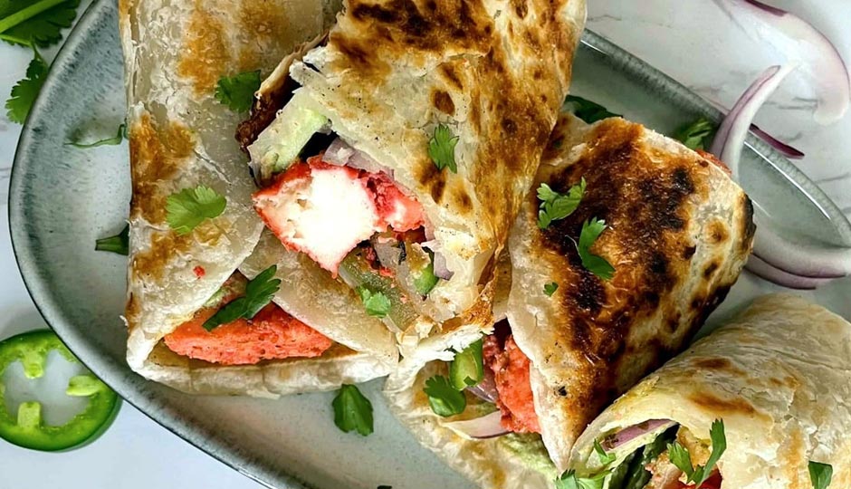 Delicious Street Style Paneer Kathi Roll Recipe