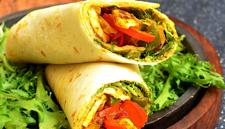 paneer kathi rolls,kathi rools,paneer recipe,snacks recipe