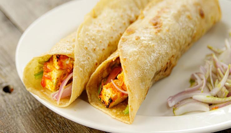 paneer kathi roll recipe,recipe,recipe in hindi,special recipe,lockdown,coronavirus