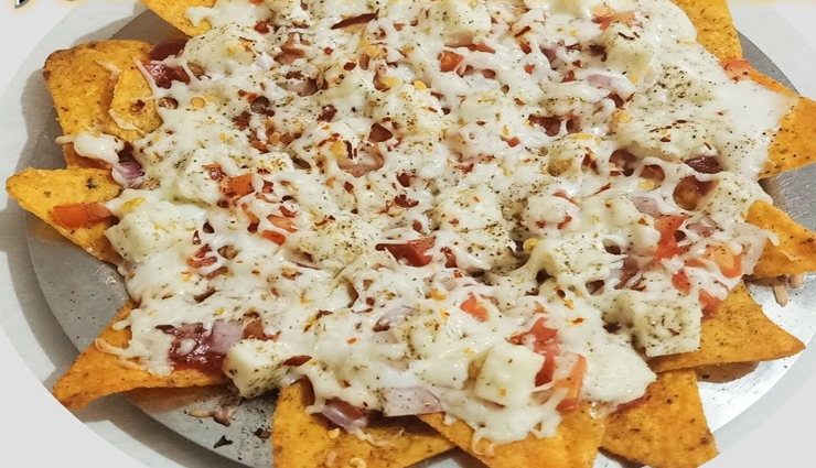 paneer nachos,paneer nachos with chips,recipe of paneer nachos,paneer recipes,easy recipe,hunger struck,benefits of paneer