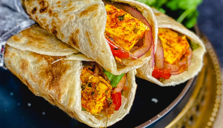 Recipe- Delicious Paneer Cheese Roll