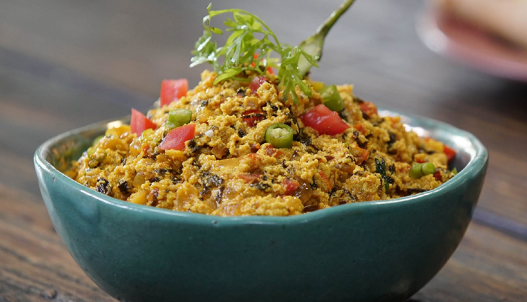 Recipe- Dhaba Style Paneer Tamatar Bhurji