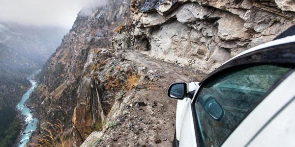 most dangerous roads of india,patratu ghati,rohtang pass,pangi ghati,zozilla pass,khardong la pass