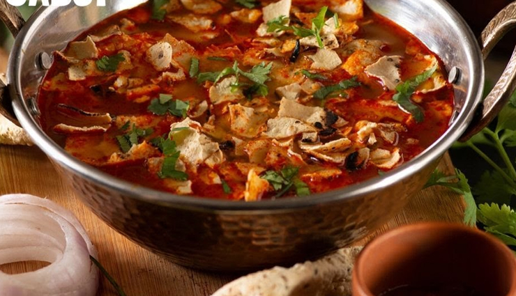 Recipe- Papad Boondi Ki Sabzi Will Be Great For Lunch