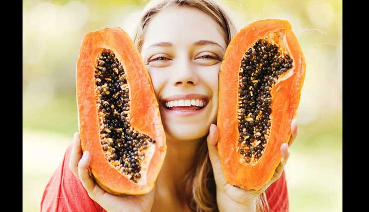 आपके चेहरे के नूर को हमेशा बरक़रार रखेगा पपीता, इस तरह करे उपयोग beauty tips,tips to glowing skin,skin care tips,papaya benefits,beauty,simple beauty tips