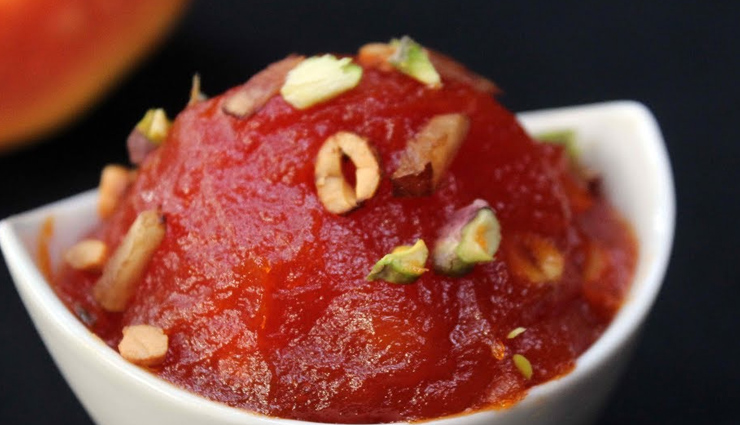 papaya halwa,hunger struck,food,easy recipe