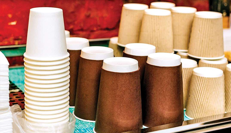 disposable paper cup,harmful microplastic,dangerous for health,Health ,पेपर कप