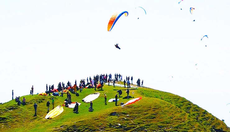 tourist places,indian tourist places,tourist places for paragliding lovers,adventures tourist places